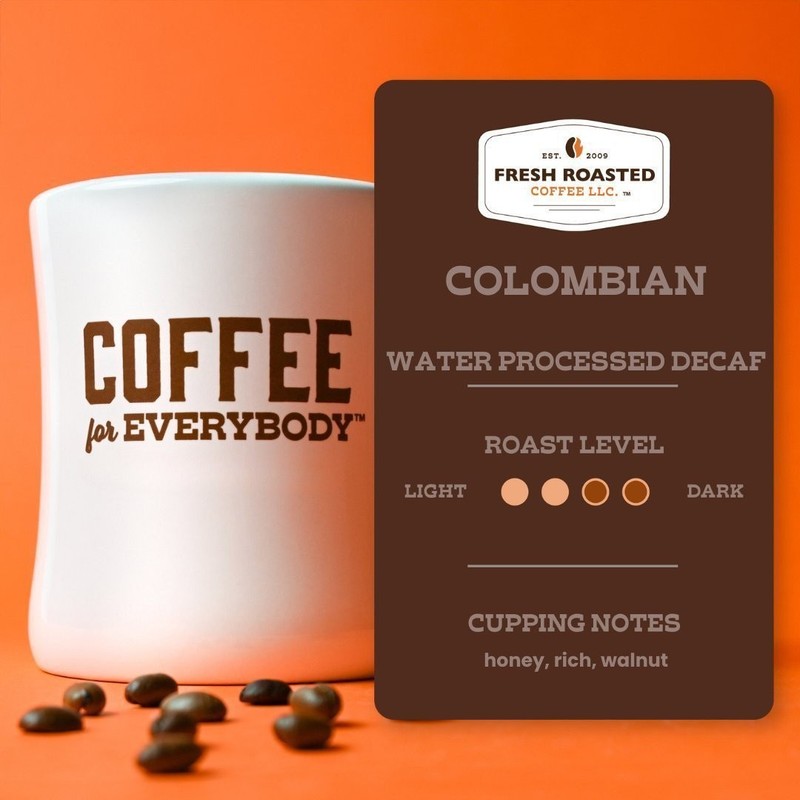 Colombian Decaf | Water-Process Decaffeination | Fresh Roasted Coffee gallery