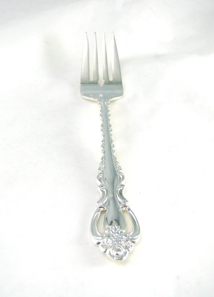 International Deepsilver Silverplate 1969 Korea COUNTESS Lot of 4 Salad Forks