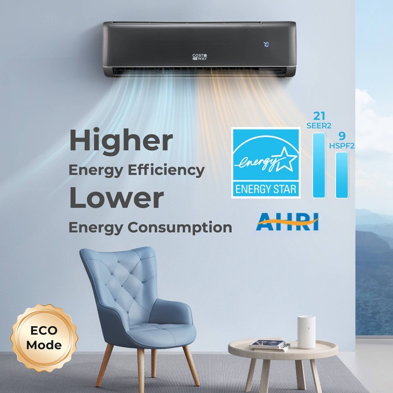 18000 BTU Mini Split Air Conditioner & Heater w/ Heat Pump gallery