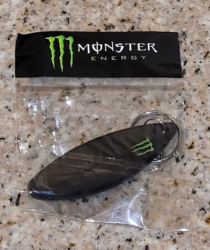 Monster Energy Bundle Monster CLAW Logo Sticker + PROMO Surfboard Bottle Opener gallery