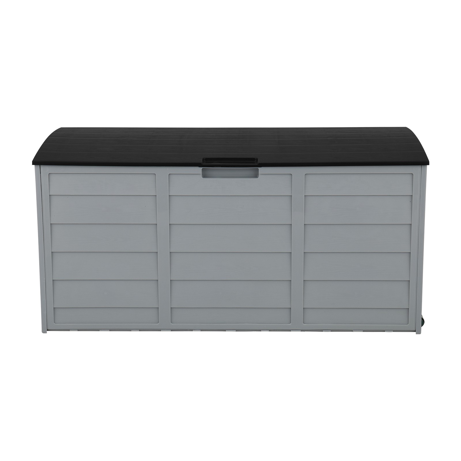 75gal 260L Outdoor Plastic Storage Deck Box Lockable Seat Tools Cushions Toys gallery