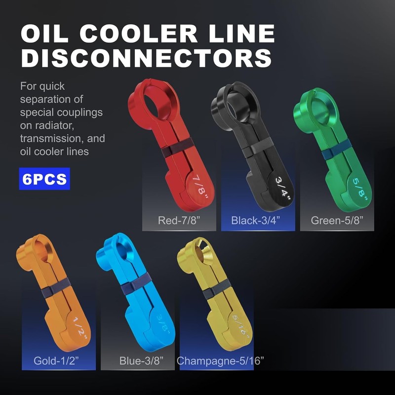 Master Quick Disconnect Tool Set 22pcs Fuel Line & AC Hose Removal Kit for Most gallery