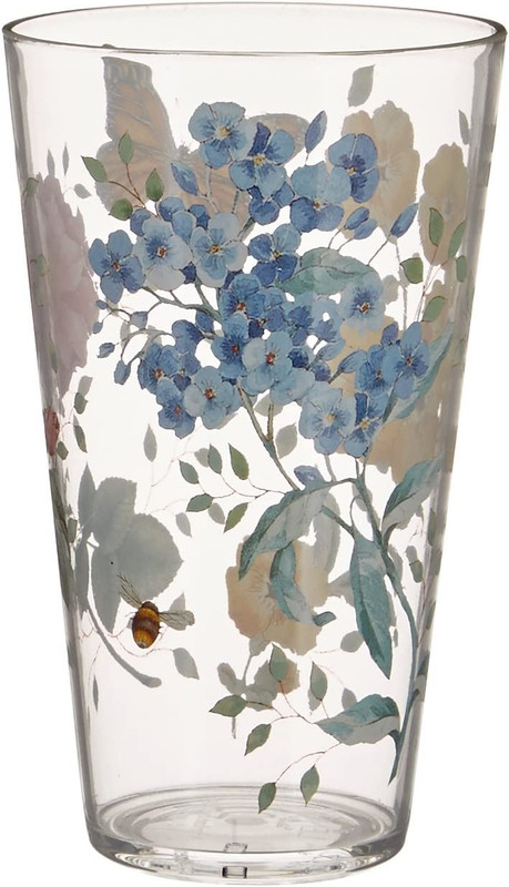 DRINKING GLASSES Butterfly Meadow Melamine Highball Glass Multi Set of 4 LENOX gallery