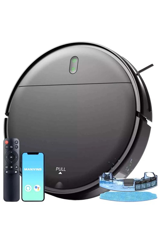 MAMNV BR151 Robot Vacuum and Mop Combo with APP/Remote gallery
