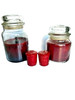 4 pc - Yankee Candle Red Apple Wreath 22 oz, 14.5 oz & Votives Free Shipping gallery