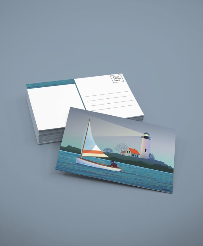 Boating Postcards | 40 Pack All Occasion Postcards | Marina Postcards-17109 gallery