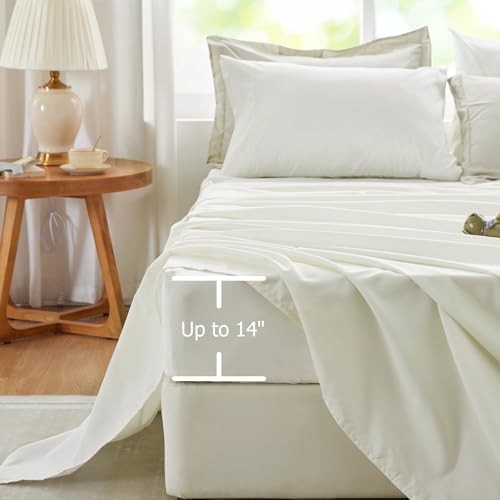 Beige Comforter Set Bedding Set, 7 Pieces Soft Bed in a Queen 02 Linen Beige gallery