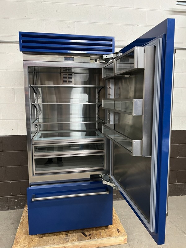 Bluestar BBB36R2 - 36" Refrigerator Oven Under Built-In Sapphire Blue Finish gallery