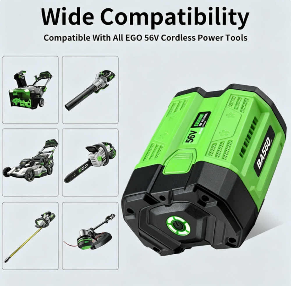 56V Lithium Battery 8000mAh For EGO 56 Volt BA2800 BA4200 BA1400 BA4200T BA1400T gallery