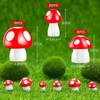 60pcs Mini Resin Mushrooms for Crafts 0.7" 0.5" 0.4" Tiny Fairy Garden Decor ... gallery
