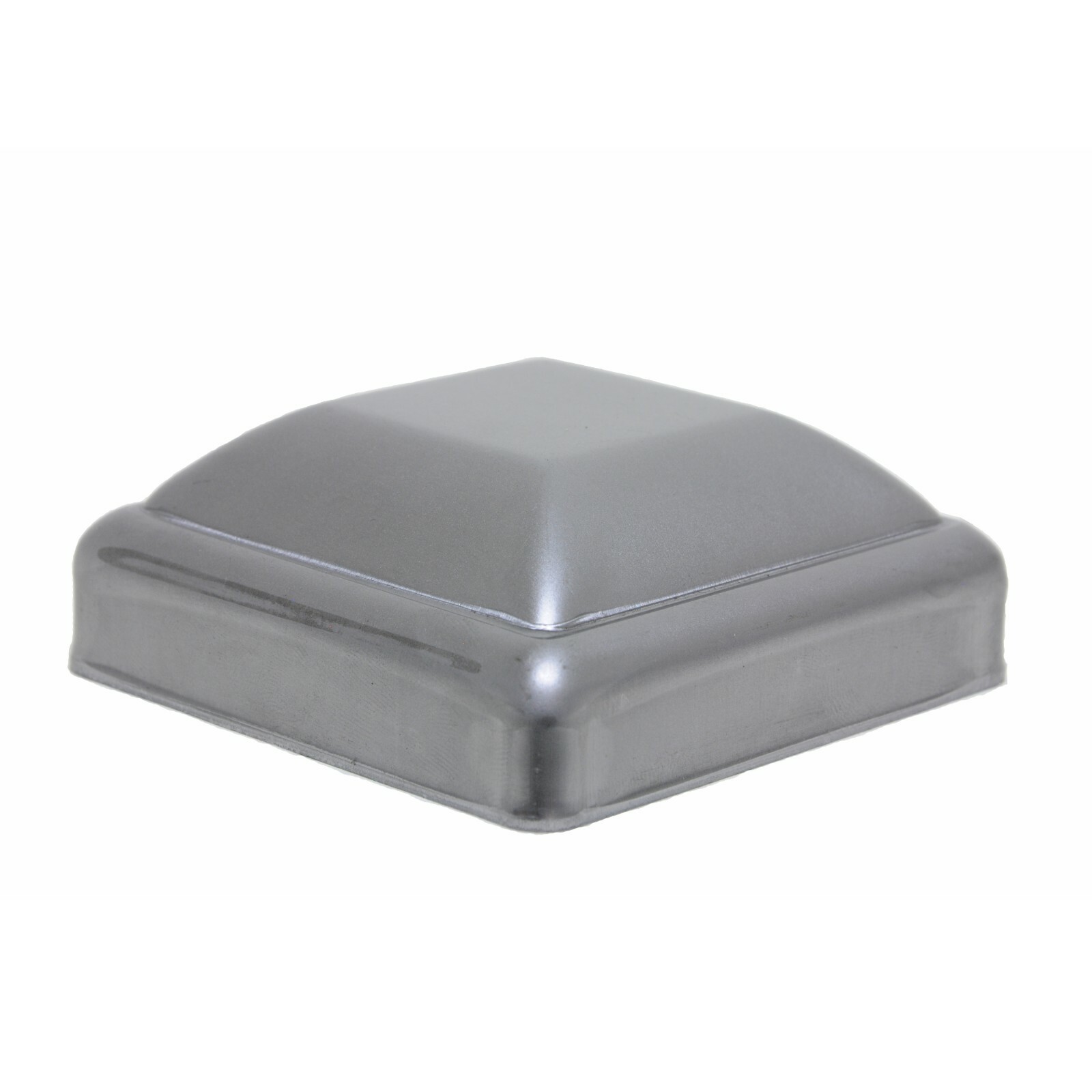 Post Cap Pressed Dome Steel Metal Square for Gate Fences | Multiple Sizes gallery