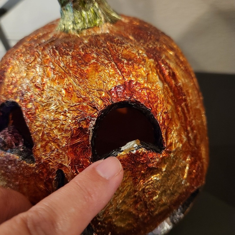CRACKER BARREL MASQUERADE PARTY Light Up Halloween Jack O Lanterns FLAWED gallery