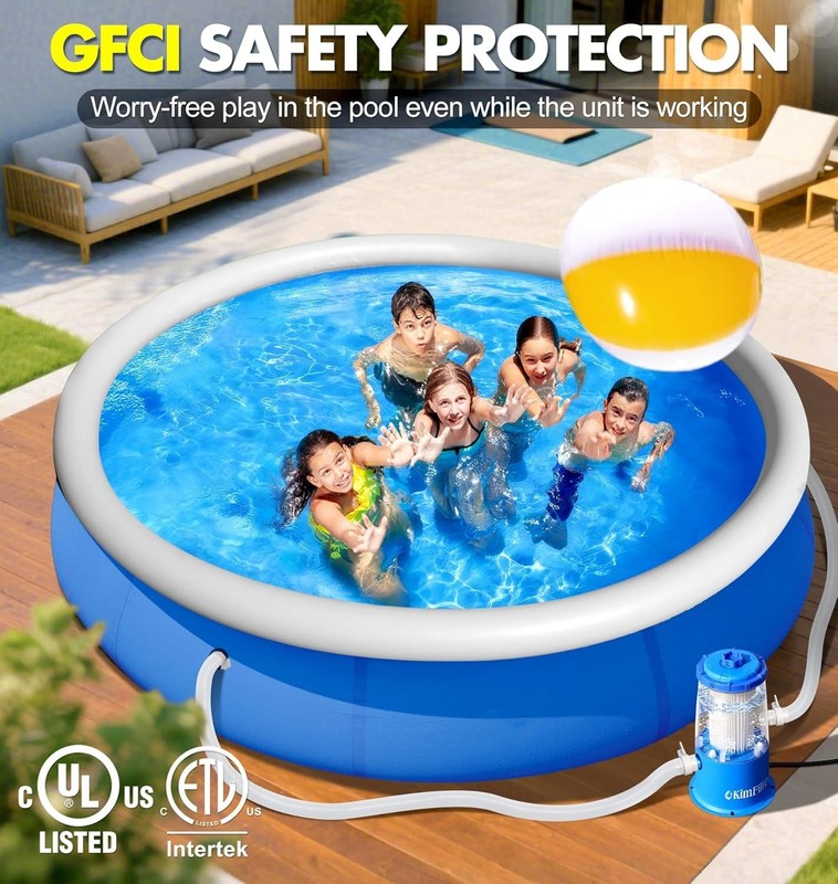Transparent 1000 GPH Pool Filter Pump for Easy Monitoring & Efficient Filtration gallery