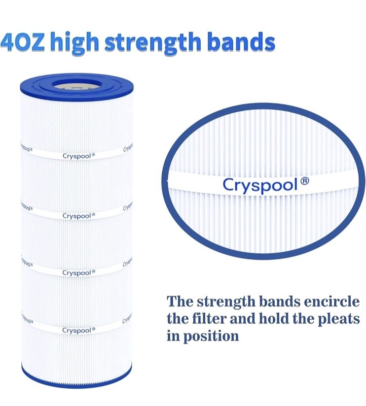 NEW Cryspool 08050 Pool Filter Compatible with CCX1500RE(CC 1500 E), 150, Etc gallery