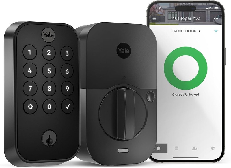 Wi-Fi Connected Assure Lock 2 Deadbolt - Keypad Access & Auto Lock - Black gallery