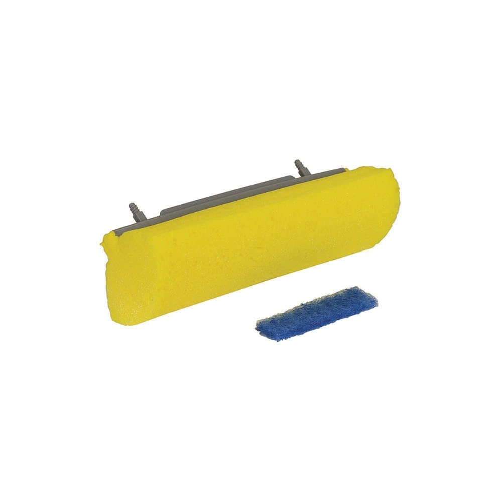 Quickie Roller Mop Refill with Microban Extra Absorbent Mop and Scrub Cleanin...