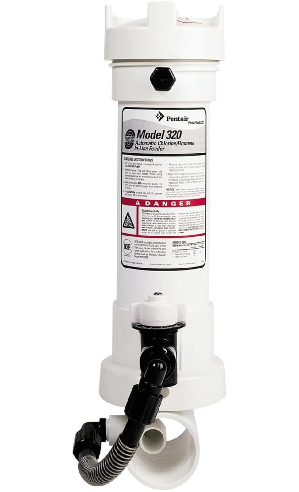 PENTAIR Rainbow™ 320 In-Line Automatic Chlorinator R171096 gallery