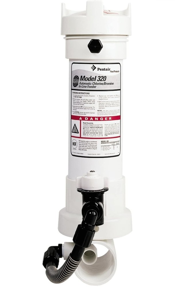 PENTAIR Rainbow™ 320 In-Line Automatic Chlorinator R171096