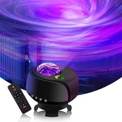 The Largest Coverage Area Galaxy Lights Projector galaxy projector-A, Black-A