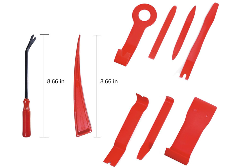 Multifunctional Car Tool Kit, 18 PCS with Carrying Bag gallery