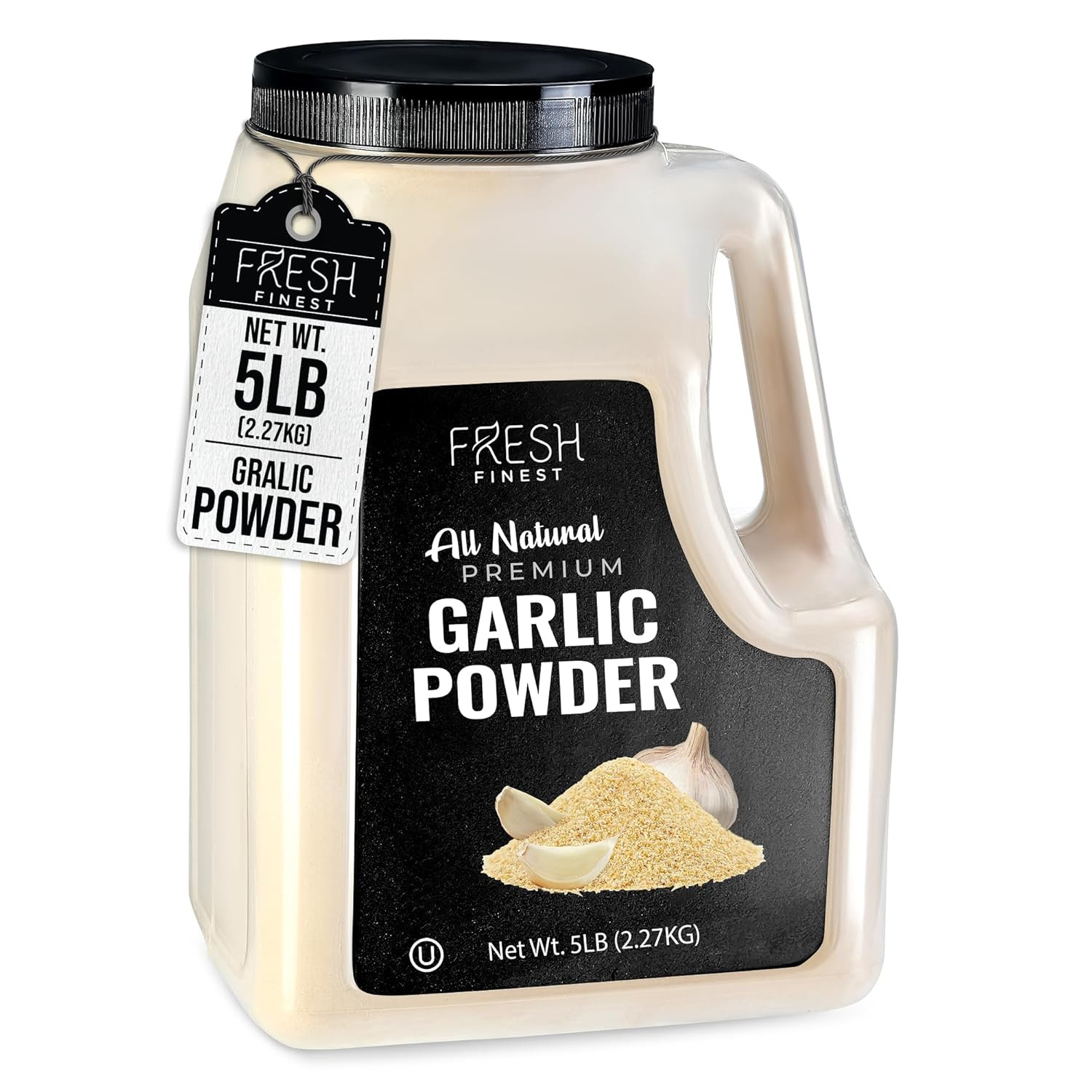 Bulk 5 LB Premium Garlic Powder - Kosher Certified Non-Gmo Ground Garlic Spice B gallery