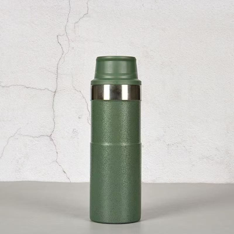 500ml Bpa Free Classic Trigger Action Travel Coffee Mug 16OZ Double Wall Cup In gallery