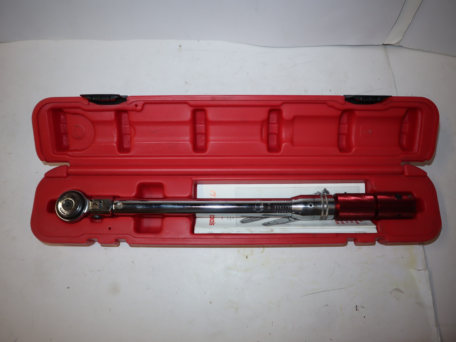 MAC TOOLS 3/8" Drive Micro-Adjustable Torque Wrench TWXF75 w/ Case - AO4078252 gallery