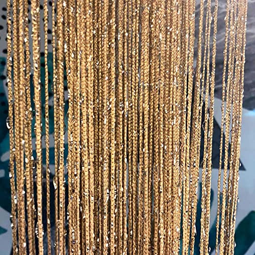 39x79 Inch Beaded Curtains, 2 Pack - Hippie Decor for Doorways, Closets, Room gallery