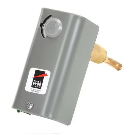 Johnson Controls A19abc-11C Line Volt Mechanical Tstat, Open/Close On Rise, 100 gallery