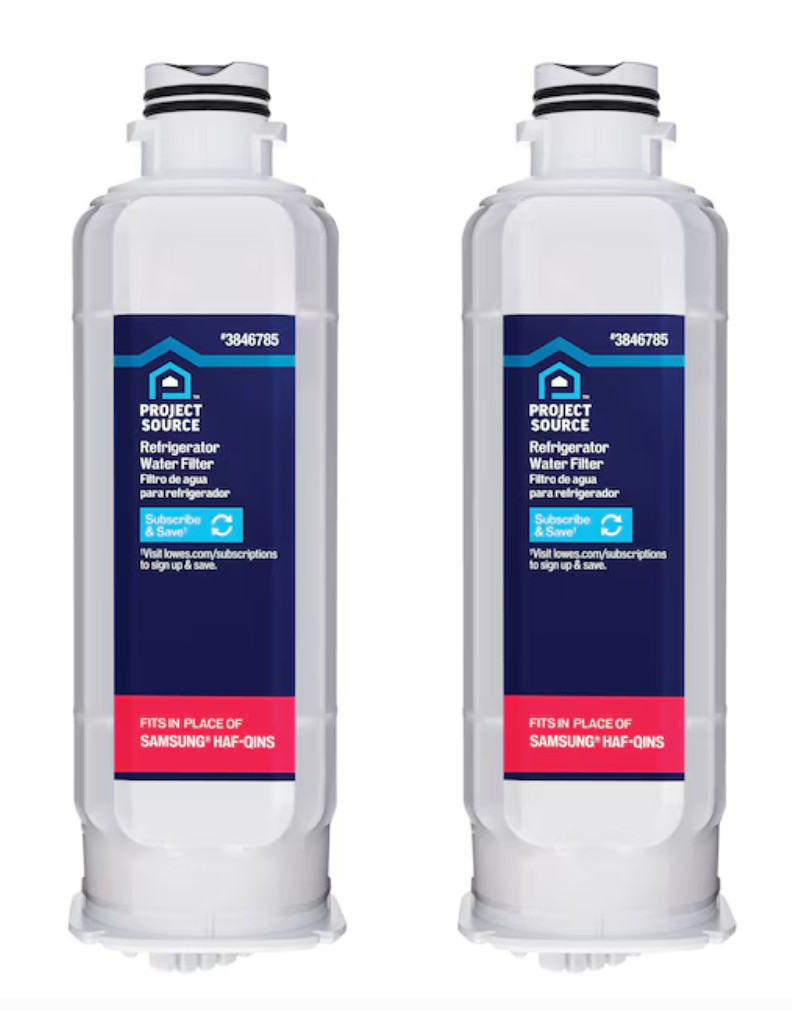 Project Source Twist-in Refrigerator Water Filter (S-4-2) 2-Pack - HAF-QINS gallery
