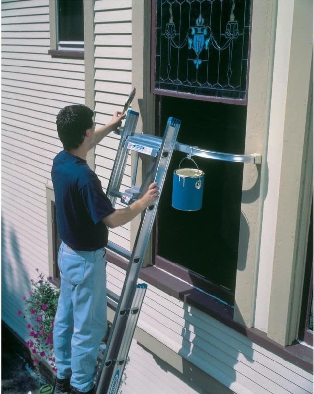 AC78 Ladder Stabilizer, Lightweight 45" Design - Tools-Free Setup! gallery