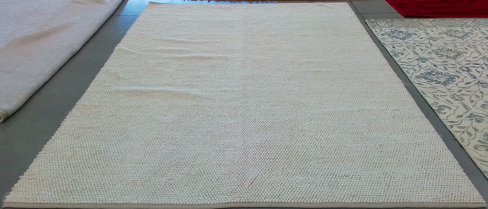 IVORY 9'-0" x 12'-0" Flaw in Rug, Reduced Price 1172780914 NAT220A-9 gallery