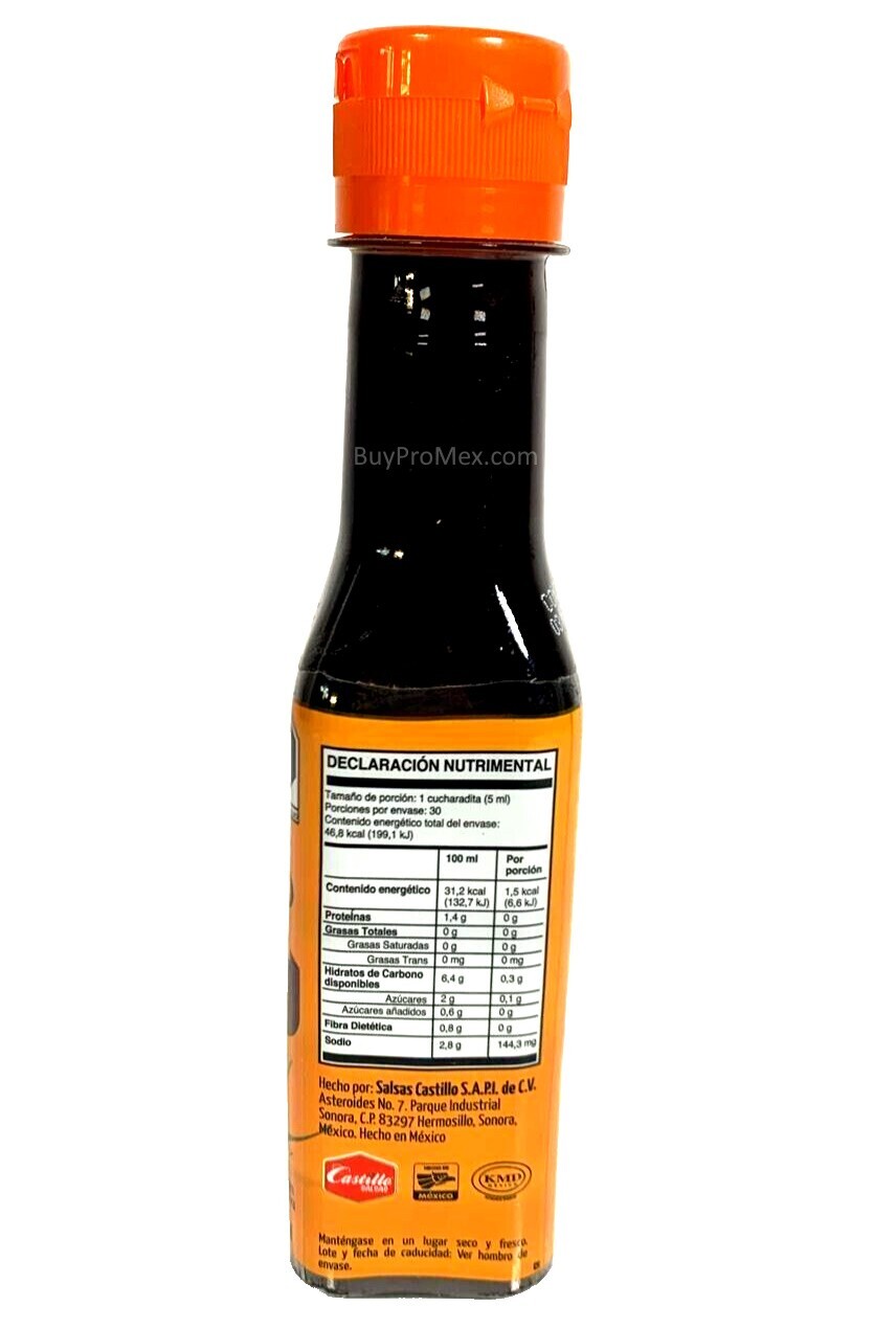 5-Pack Mexico Lindo Salsa Captain Picante Negro Hot 150ml/5oz gallery