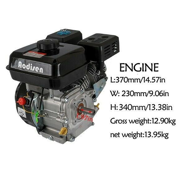 7.0HP 210CC Gas Engine Pull Start Clutch For Go kart Mini Bike Mower Boat gallery