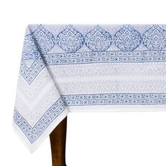 Hand Block Printed Tablecloth Wedding Table Cover Gift for Her, Halloween