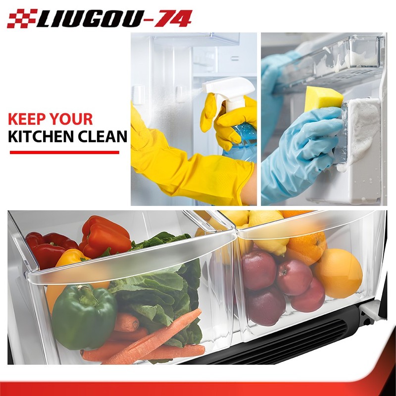 Upper Clear Crisper Pan Drawer Compatible With Frigidaire Refrigerator 240351061 gallery