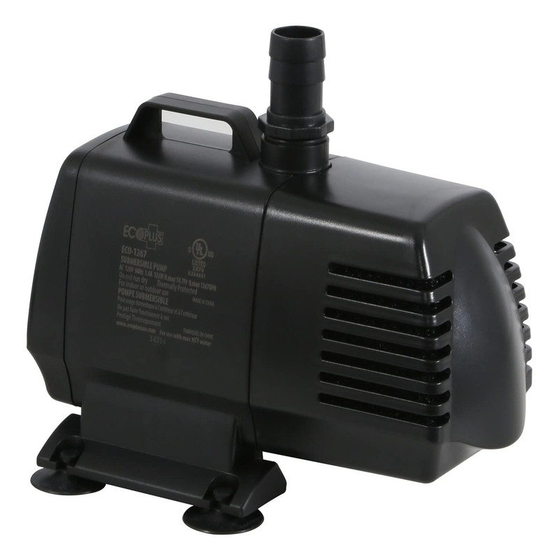 Ecoplus Eco 1267 Water Pump Fixed Flow Submersible Or Inline For Aquariums gallery