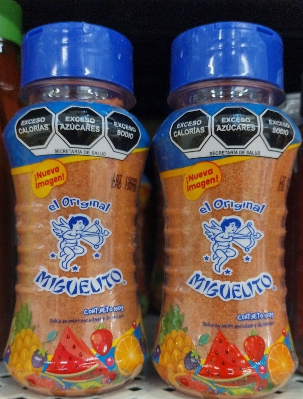 2X MIGUELITO ORIGINAL CHAMOY CHILI POWDER ( POLVO ) SEASONING - 2 OF 150g EACH gallery