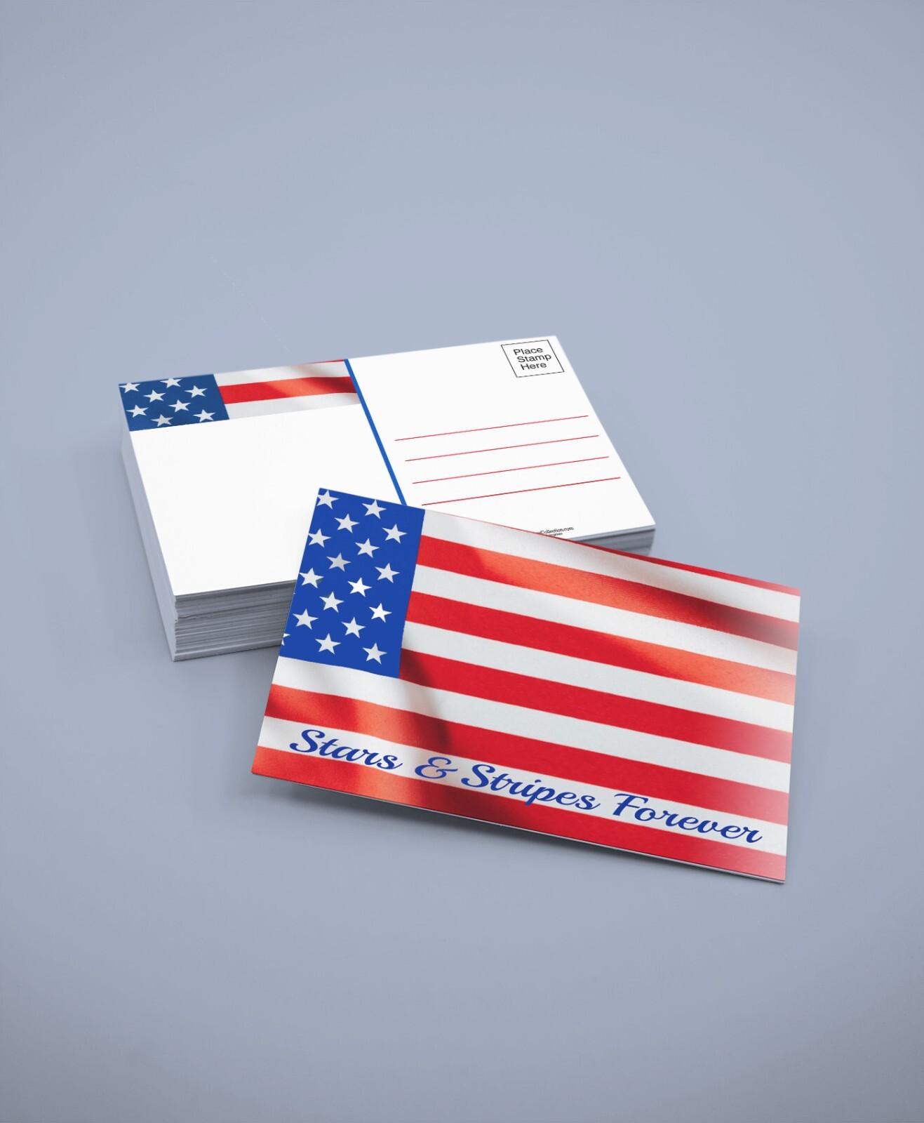 Assorted Patriotic Postcards | 36 Pack All Occasion Postcards | American Flag gallery