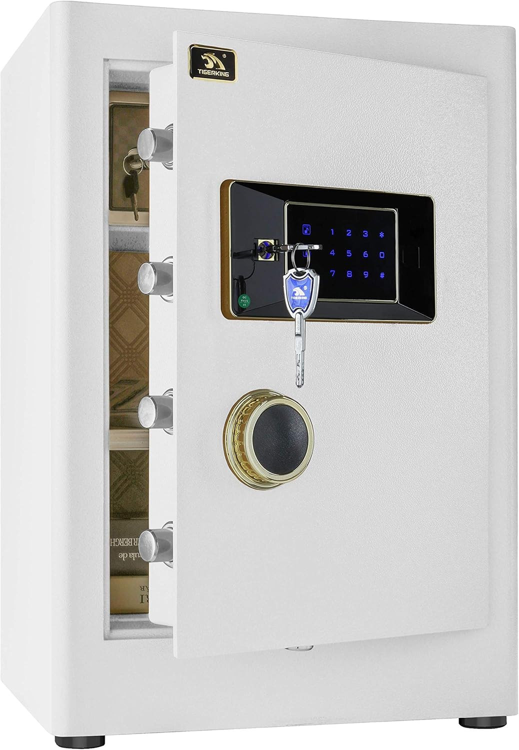 2.05 Cu Ft Heavy Duty Security Home Safe – Digital Touchscreen Lock, Anti-Theft, gallery