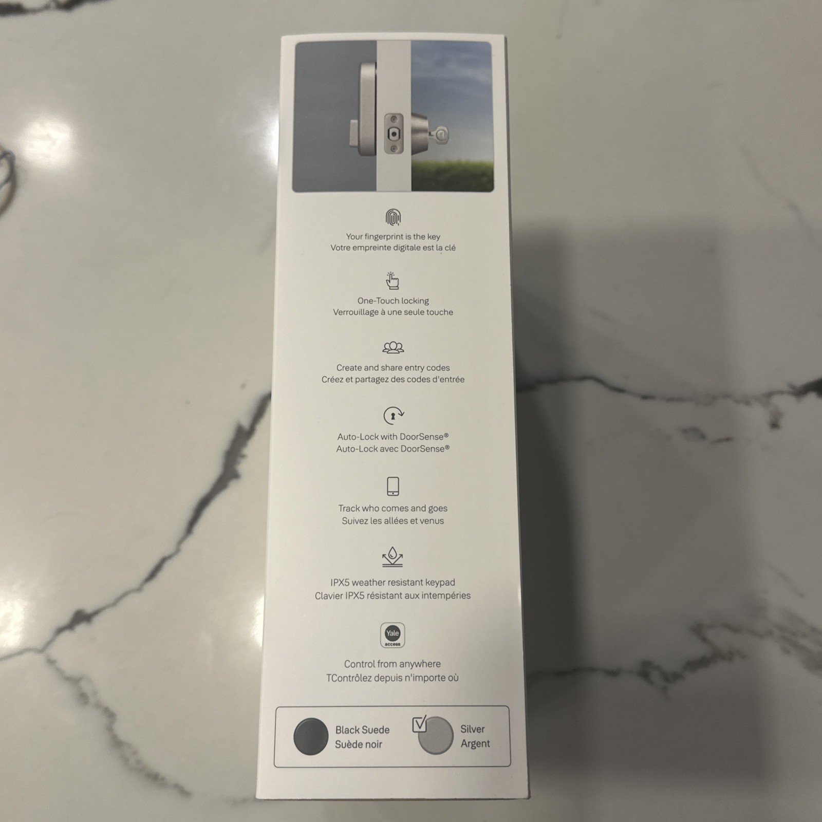 Yale Approach Smart Lock Wi-Fi Bluetooth Keypad New Silver Argent gallery