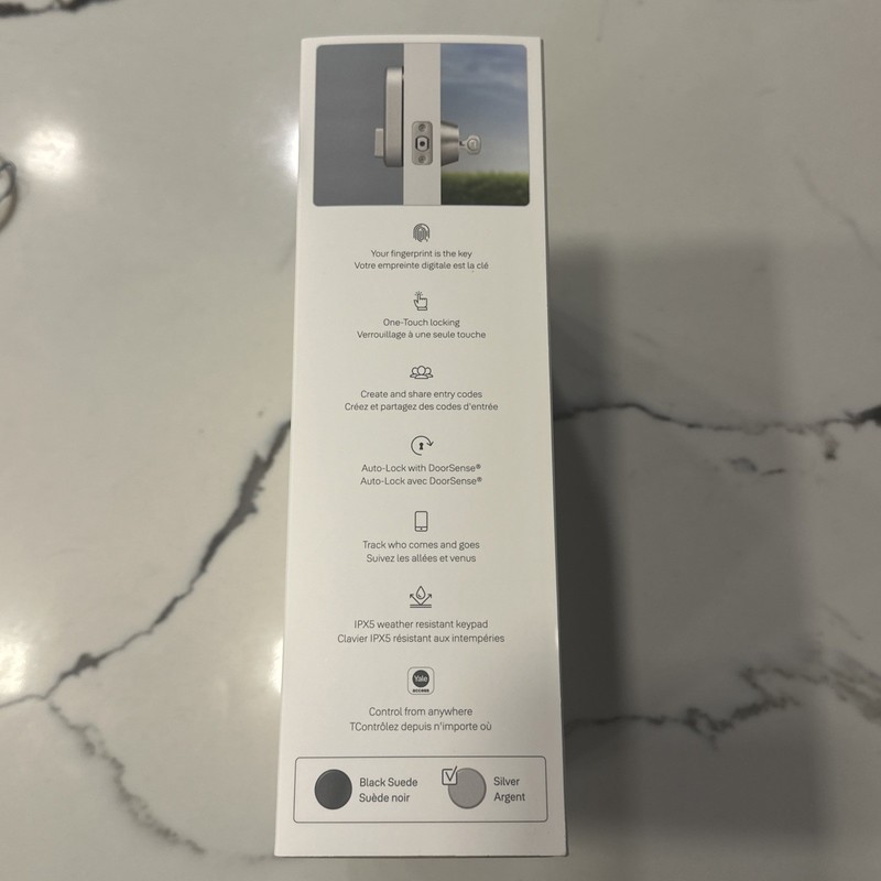 Yale Approach Smart Lock Wi-Fi Bluetooth Keypad New Silver Argent gallery
