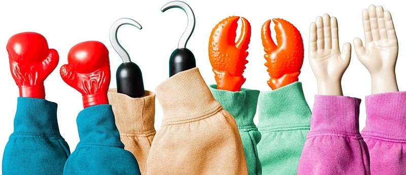 THE ULTIMATE Tiny Hands Collection Box - Trick up Sleeves GaG Joke Gift Toy Set gallery