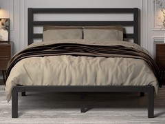 Contemporary Platform Bed with Ample Storage, Sturdy Structure, Easy Assembly