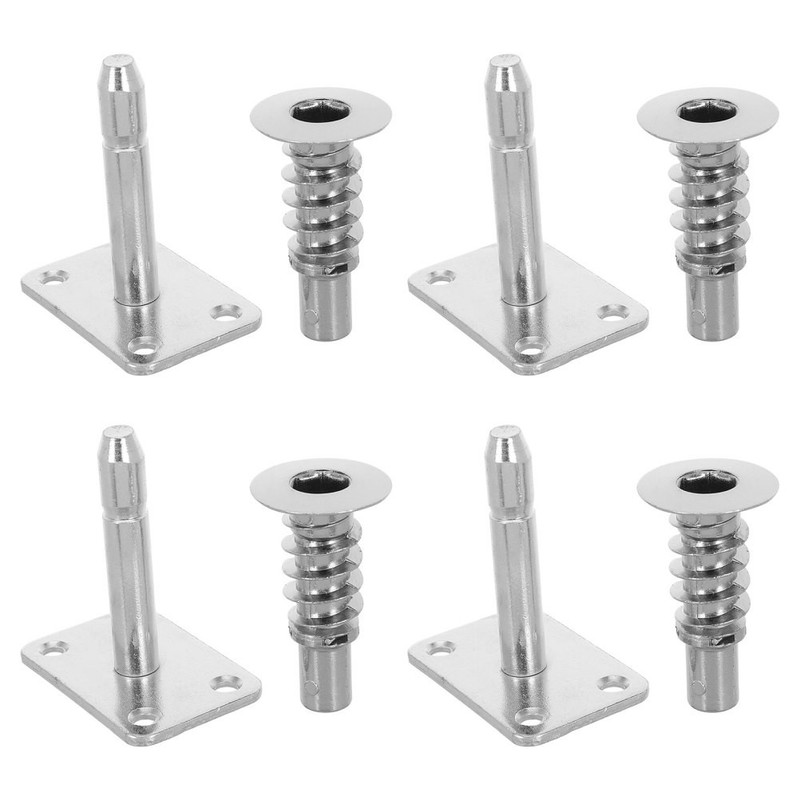 4Sets Sofa Headrest Lift Hinge Screw with Adjustable Angle Gear for Home Sofas gallery