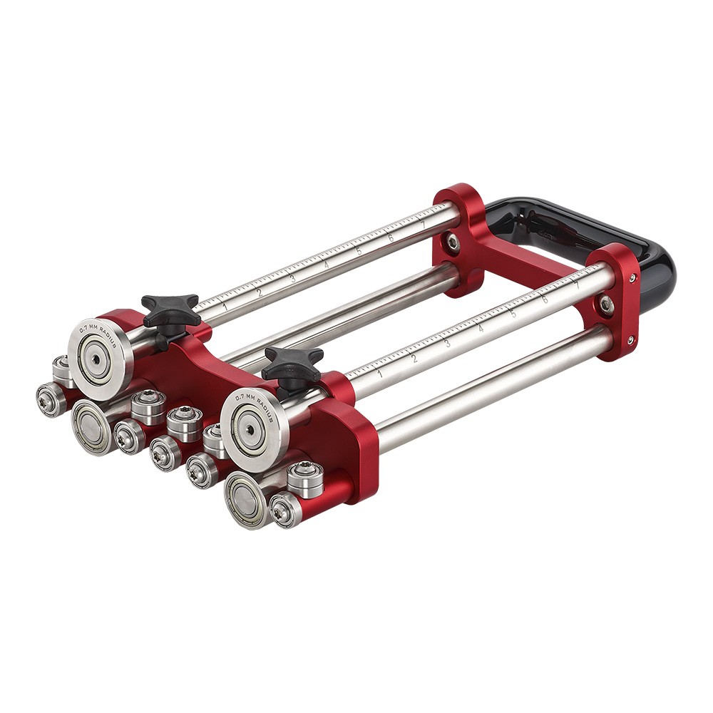 Malco FS2F200 2-Station Metal Roofing Bender | 200mm (7-7/8") Depth | 0°–100° gallery