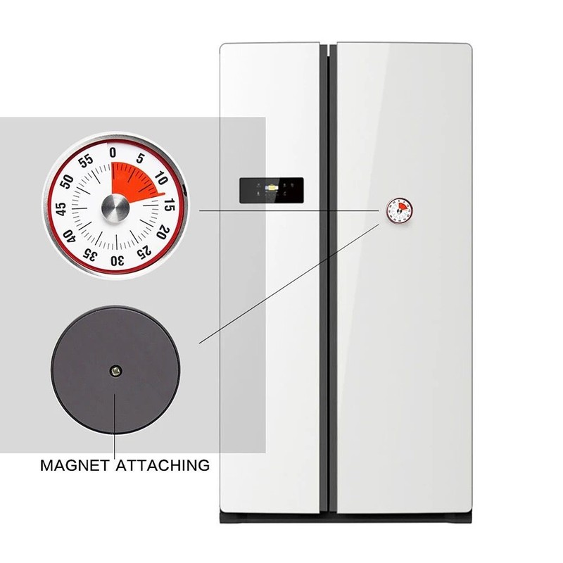 Mechanical Kitchen Timer 60min Countdown Cooking gallery