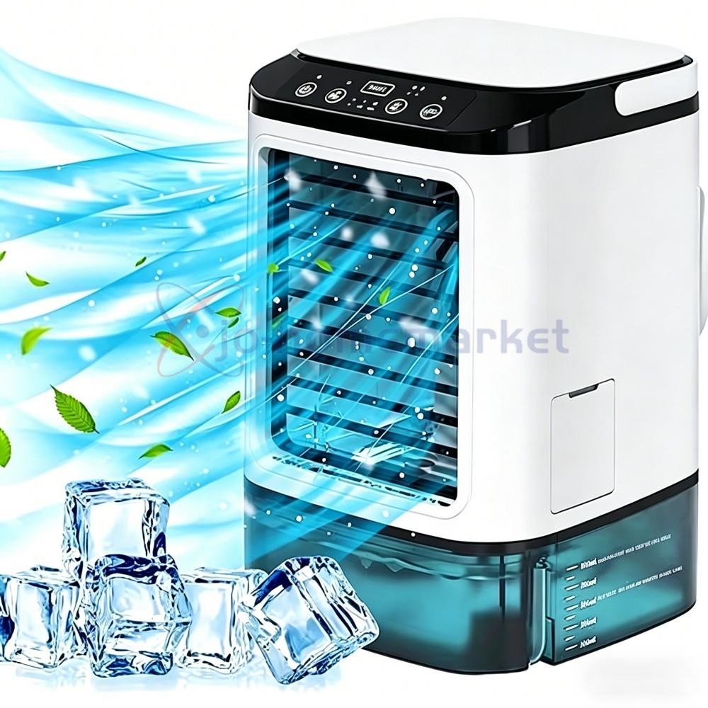 Portable Mini Air Cooler Fan USB Powered 3 Speeds Personal Air Conditioner gallery