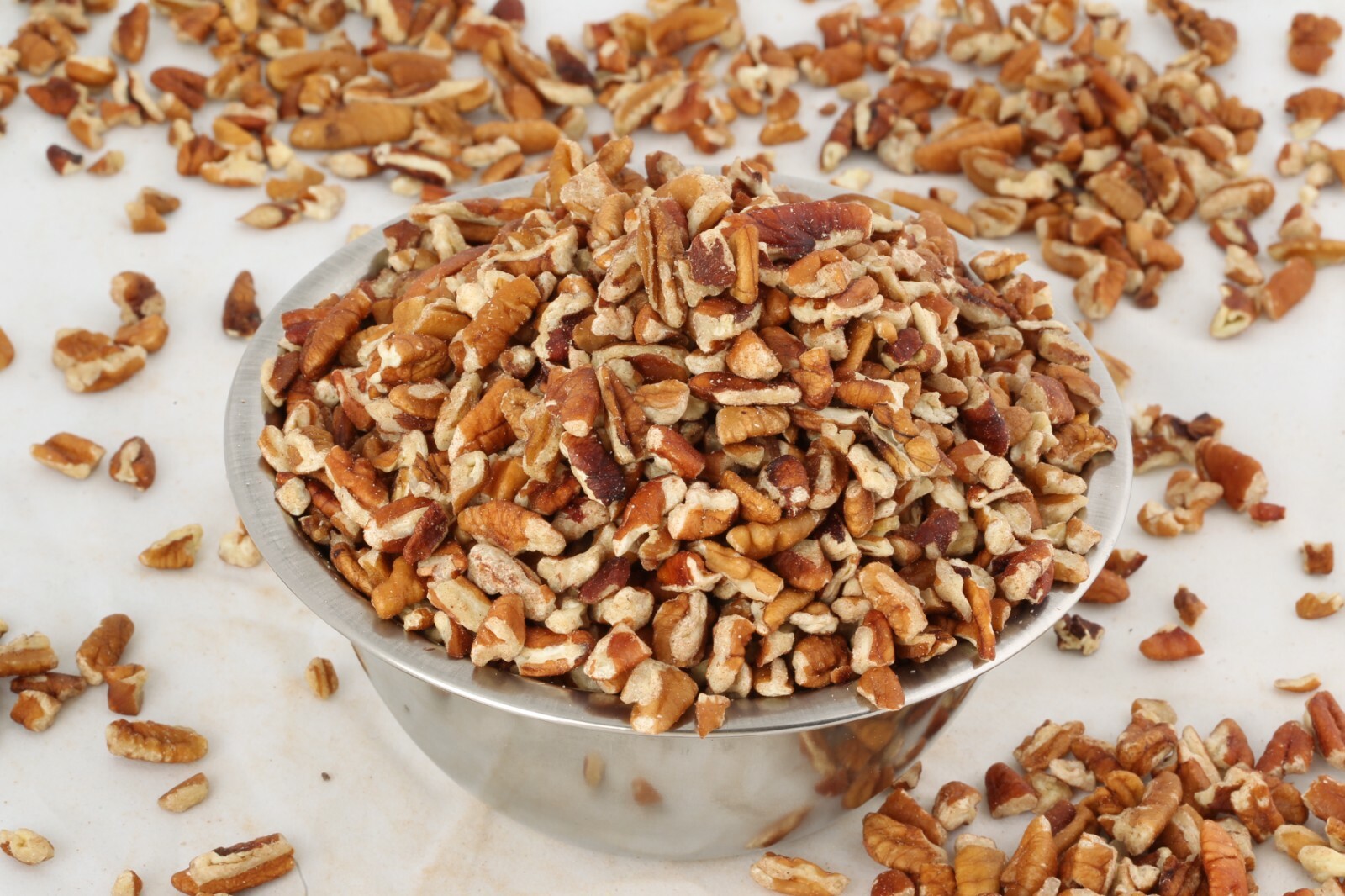 Raw Shelled Pecans Halves & Pieces Bulk Size Wholesale Lots * 1 3 5 10 20+ LBS gallery