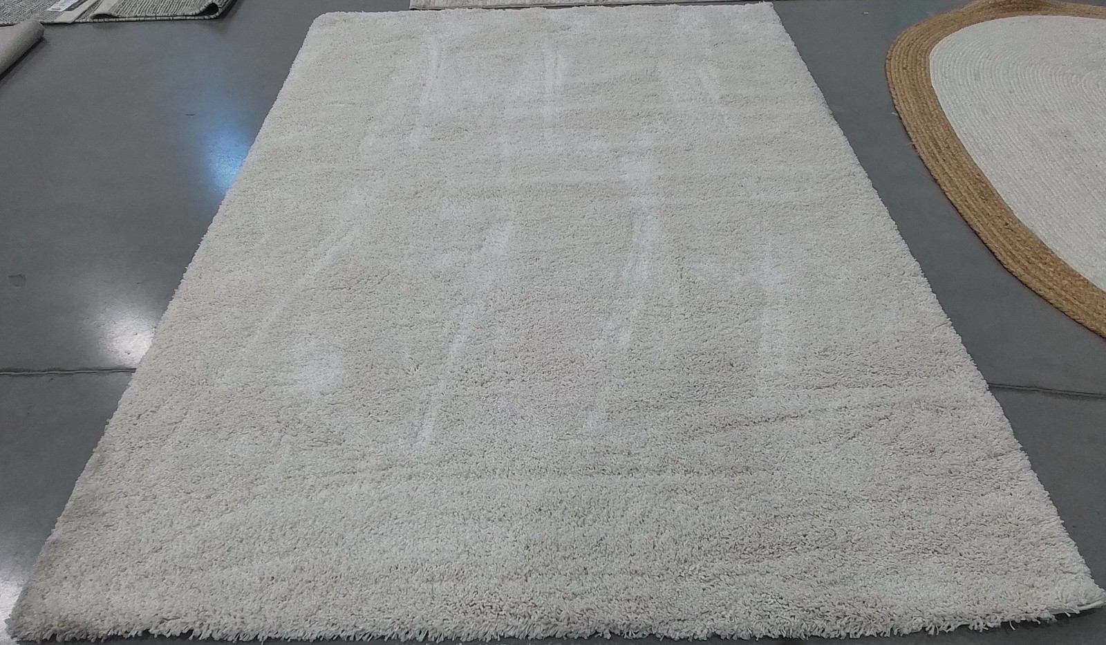 IVORY 6'-0" x 9'-0" Stained Rug, Reduced Price 1172801393 SG180-1212-6 gallery